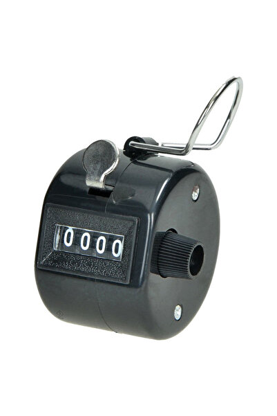 zola Хронометър, кликер, 4-цифрен дисплей, черен, 4.5x4.5x4 см