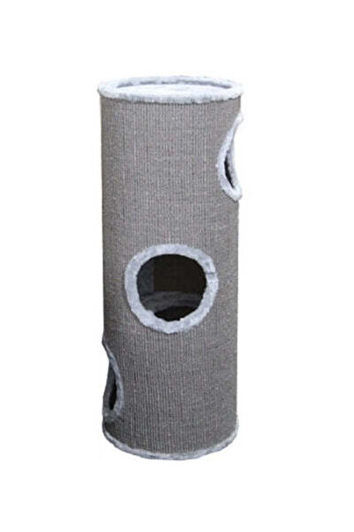 Ebi Trend Cat Dome Everlast Tower Level 3 Cat Scratcher - GREY/37X37X100CM