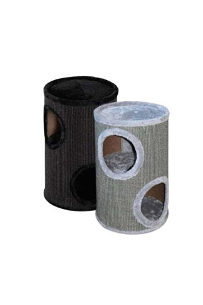 Ebi Trend Cat Dome Everlast Tower Level 2 Cat Scratcher - GREY/37X37X56CM