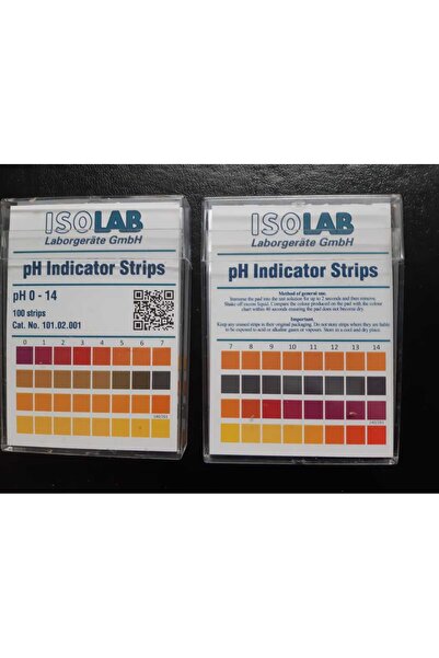 ISOLAB pH kağıdı (çubuk)