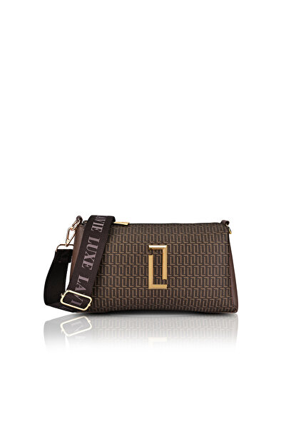 Lavie Luxe حمالة صدر نسائية من ماركة ليزي بثلاثة أقسام (لون الشوكولاتة)