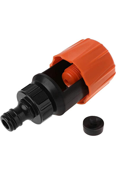 zola Hose connector and adapter with external thread, plastic, 11x5 cm, black...