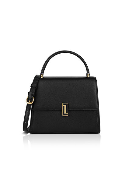 Lavie Luxe حقيبة إيبسي النسائية المزدوجة (أسود)