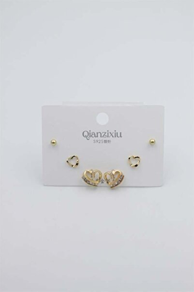 MENESSA Multiple Set Earrings - Gold