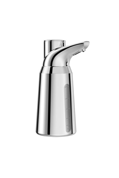 NO BRAND Automatic Dispenser Collection NERO, shiny chrome silver, with sensor