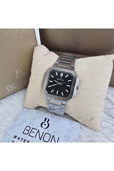 benon Pineon Men's Stainless Steel Waterproof Watch