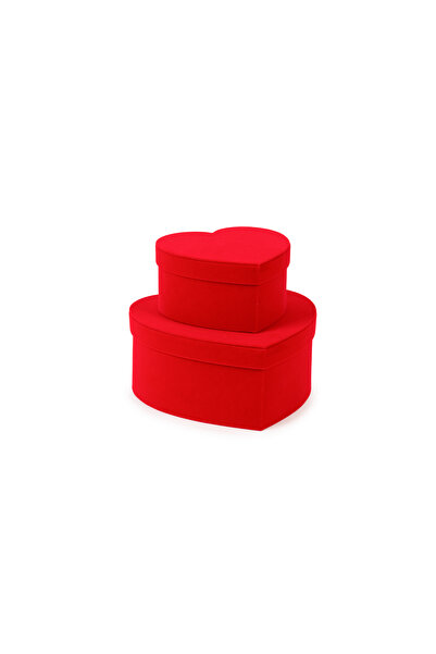 STAR PENNSYLVANIA NEW FLOWER Küçük Kalp Sevgililer Günü Hediye Kutusu – Kırmı...