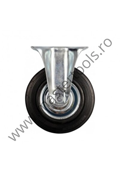 Vorel 87307 Fixed Wheel for Trolley Rubber 200 mm