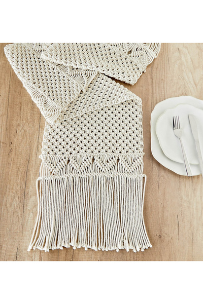 Generic Macrame Runner - 33 x 145 cm