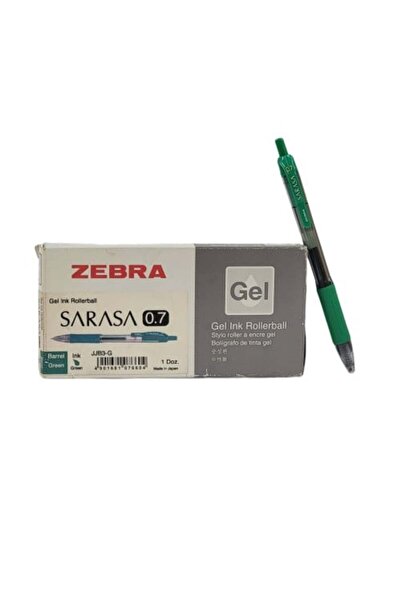 Zebra علبة اقلام زيبرا -ساراسا لون اخضر عبوه 10 حبه