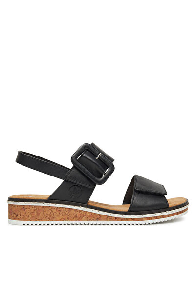 Rieker sandale damă negre V3667-00