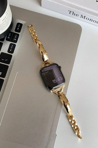 PSGT yeni Elegant kadınlar Lux saat kordonu 42-44-45-46-49mm Seri 3/4/5/6/7/8...