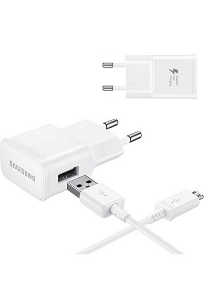 Samsung Încărcător rapid adaptiv - USB-A la Micro USB - 15W - 1,2 m - Alb