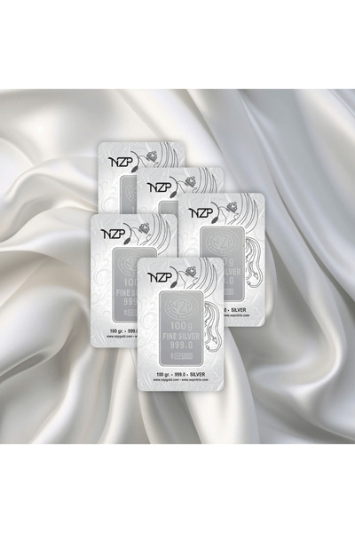 Leva Gold 5 ADET 100 GR NİZİPLİ GÜMÜŞ KÜLÇE