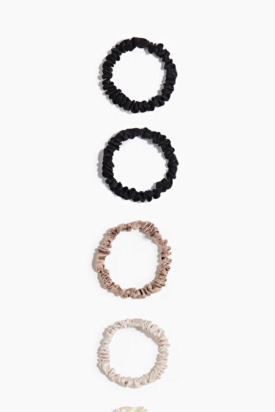 New Obsessions Satin Slim 4-Piece Bagel Hair Clips