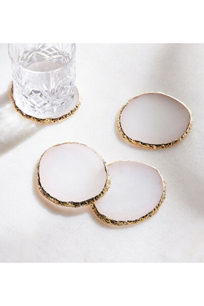 Generic Layla 4-Piece Coaster Set - 10 x 10 cm