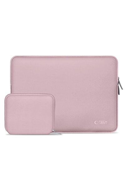 Tech-Protect NeoSlim Rose Laptop & Accessory Sleeve Set 15/16 inches