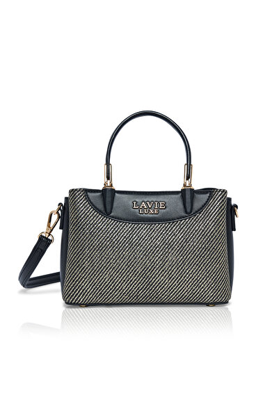 Lavie Luxe Women's Glam Bella 3 Comparment Extra Small (Black)