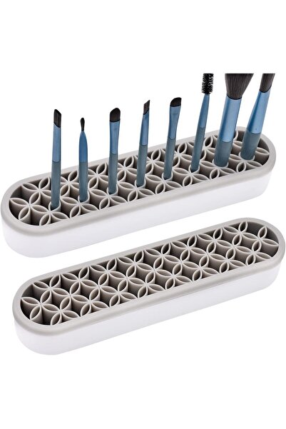 Arabest 2 PCS Multi-Purpose Cosmetic Storage Box, Desktop Organizers Silicone...