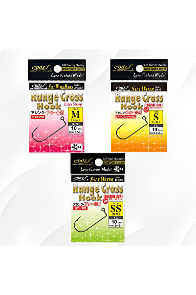 JDM ODZ Range Cross Hook Jighead İğnesi