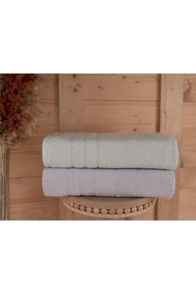 Baveno Set de bumbac 100% prosoape de baie colorate și ușoare, 2x70x140 cm