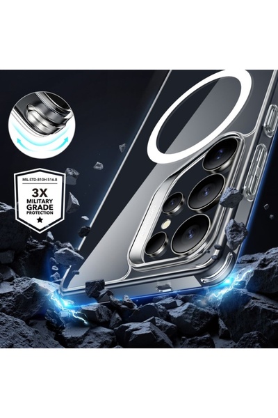 ESR CLASIC HIBRID HALOLOCK MAGSAFE GALAXY S25 ULTRA CLEAR