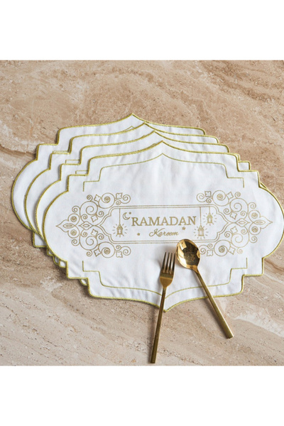 Generic Ramadan Kareem 4-Piece Placemat Set