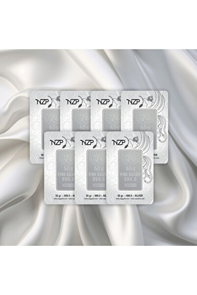 Leva Gold 7 ADET 50 GR NİZİPLİ GÜMÜŞ KÜLÇE