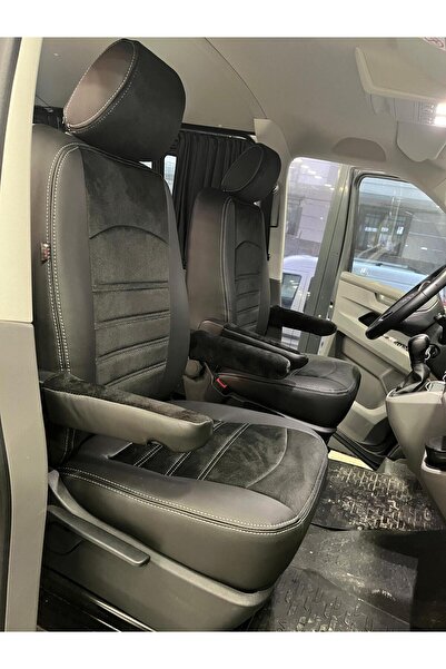 AKINCI غطاء مقعد السيارة - موديل متوافق مع ترانسبورتر كارفيللا 8+1 بين عامي 2...