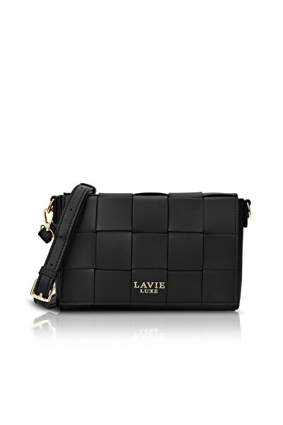 Lavie Luxe حقيبة كروسبودي نسائية من بوت إيل (أسود)