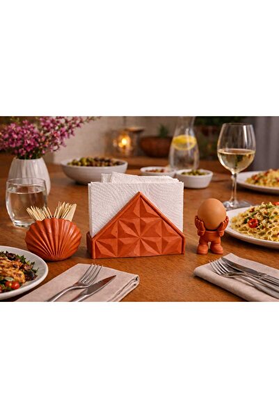 Karra Art Concrete Handmade Decorative Tableware Set |   Modern Design Napkin...