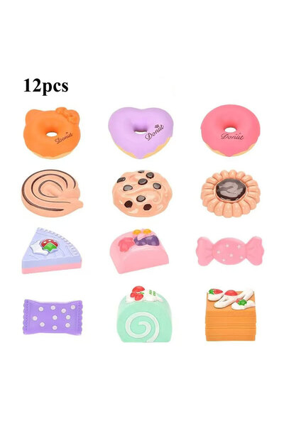 Choice مجموعة ألعاب للأطفال مكونة من 12 قطعة من أكياس الكيك والشاي والمعجنات،...