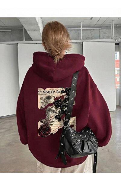 Flaubert -Women's Santa Printed Sweatshirt, 3-Thread Quality Fabric, Oversize...