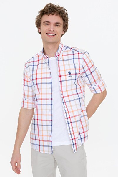 U.S. Polo Assn. Men's Long Sleeve Shirt 100% Cotton