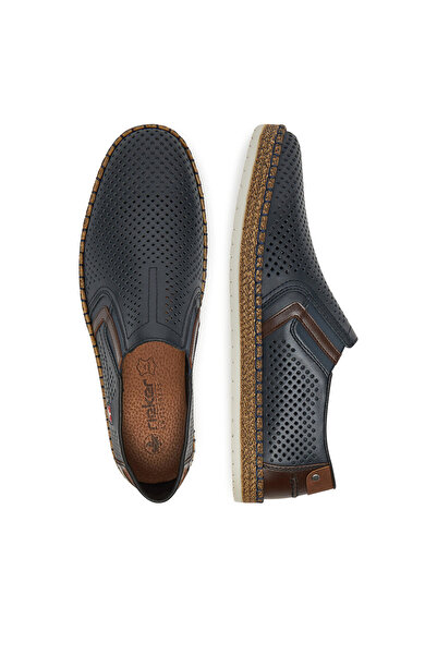 Rieker men's shoes navy blue B5297-14