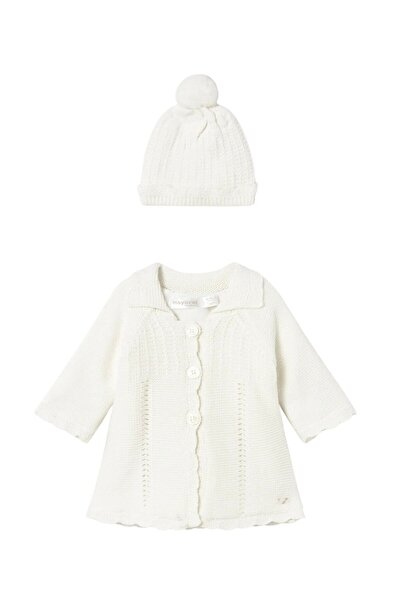 MAYORAL Knitted Coat and Hat