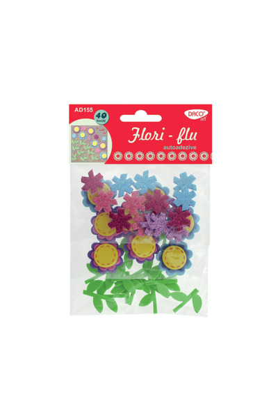 daço Accesorii craft - Flori Flu Spuma Autoadeziva AD155