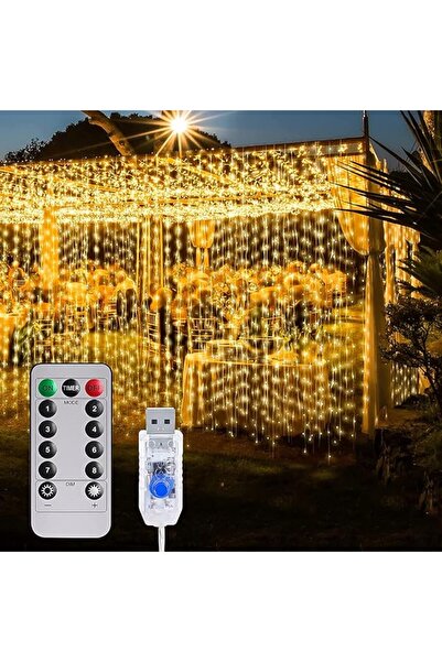 Goodern Halloween Window Curtain Lights