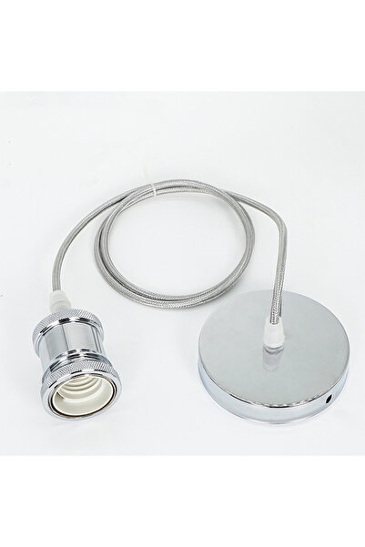 Choice11 Sliver Set Vintage Lamp Sket Edison Screw Lamp Holder E27 Bulb Bases...