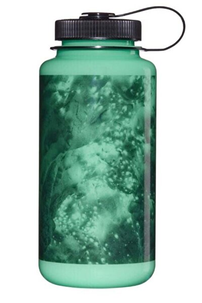 NALGENE 32oz Wm Glow W/Black Worms