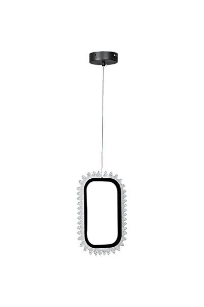 Humer نجف علاقي مودرن اسود لون الانارة 3 اضاءات واط 25