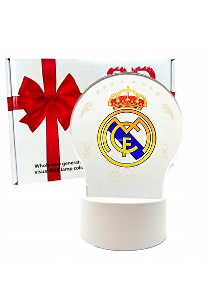 Other Real Madrid 3D LED Night Light Desk Lamp for Kids Christmas Gift