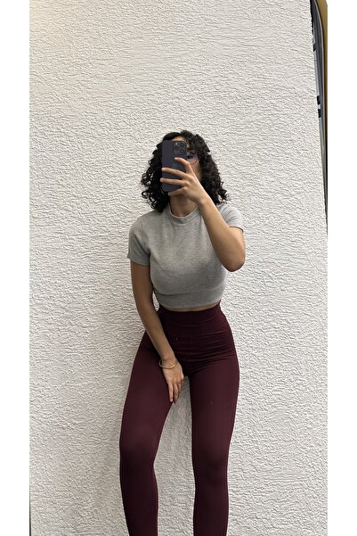 LOBOLIC Дамски спортни клинчета с висока талия и моделиращ ефект, от еластичн...