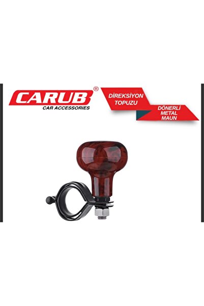 Carub Direksiyon Topuzu Dönerli Metal Lux Maun