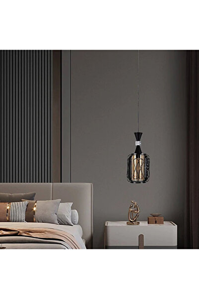 Humer Modern black hanging chandelier E27*1