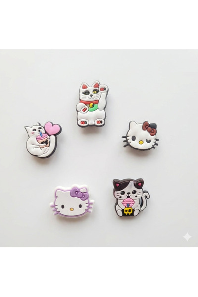 Otto Common 5 pcs Colorful Shoe Charms Set – Fun Decorative Accessories for C...