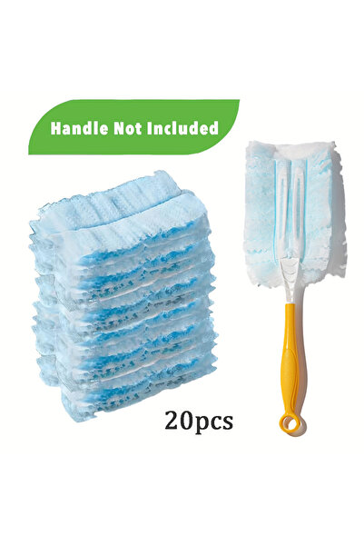 Choice 20pcs Replaceable Microfiber Dusting Cloth Refill for Home/Car Cleanin...