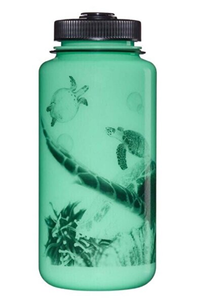 NALGENE 32oz Wm Glow W/Black Turtle