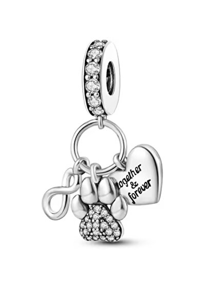 Fubena Paw, Heart and Endless Dangle Charm