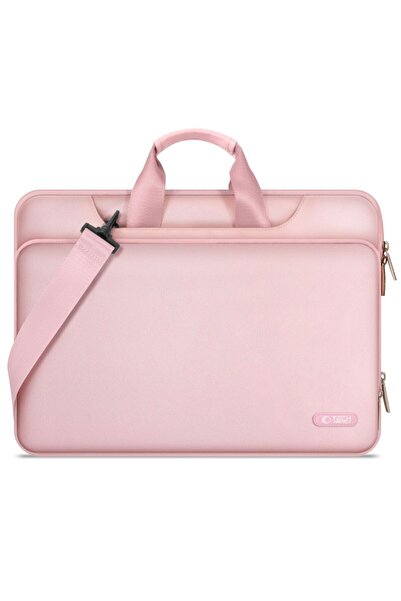 Tech-Protect Pink 15/16" Laptop Bag - Elegant & Durable Carrying Solution